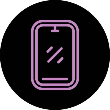 cep telefonu ikonu vektör illüstrasyonu