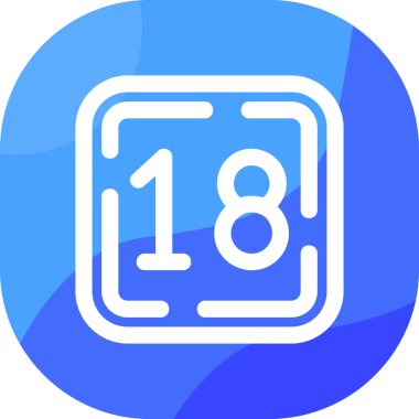 Takvim simgesi vektör illüstrasyonu