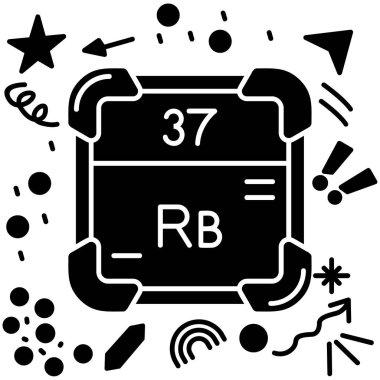 Dijital yaratıcılık için vektör illüstrasyonu, seo ve web simgesi