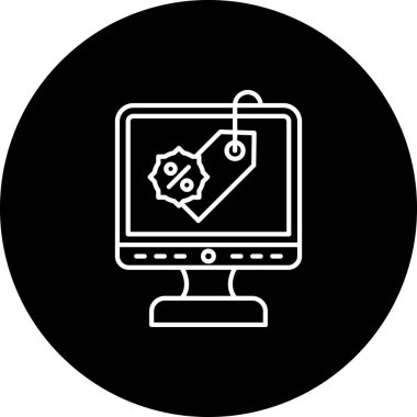 seo modern simgesinin vektör illüstrasyonu