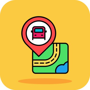 GPS konumuna sahip konum haritası