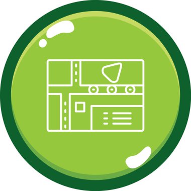 seo modern simgesinin vektör illüstrasyonu