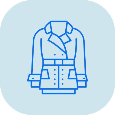 Ceket simge vektör çizim