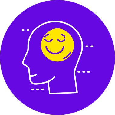 Gülümseyen vektör ikonu modern tasarım vektörü çizimi