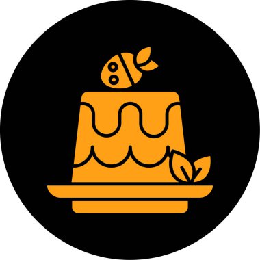 yiyecek simgesi, vektör illüstrasyonu