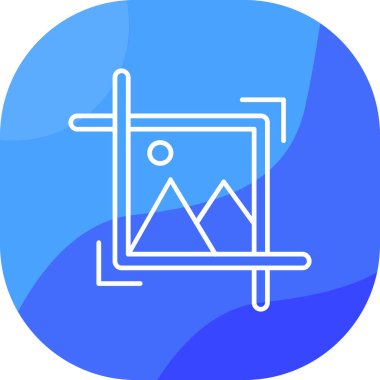 Harita konum haritası simgesi doldurulmuş dış hat biçimi