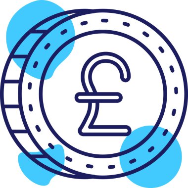 Bozuk para pound simgesi