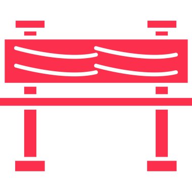 tablo simgesi vektör illüstrasyonu