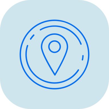 harita işaretleyici konum simgesi vektör illüstrasyon tasarımı