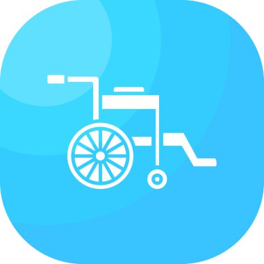 Bisiklet. Web simgesi basit illüstrasyon