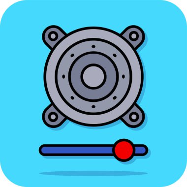 Oyuncak simgesi, vektör illüstrasyonu