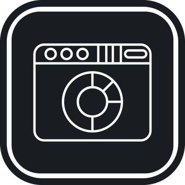 kamera simgesi vektör illüstrasyonu