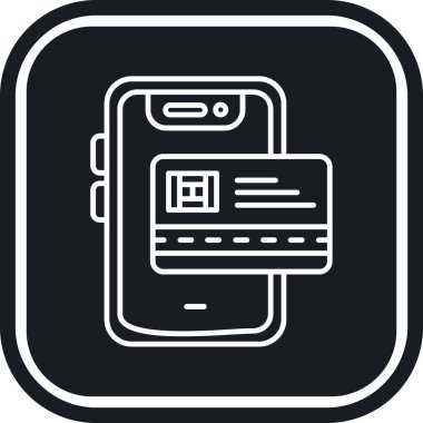 cep telefonu vektör simgesi