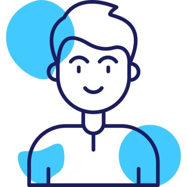 Evlat. Web simgesi basit illüstrasyon