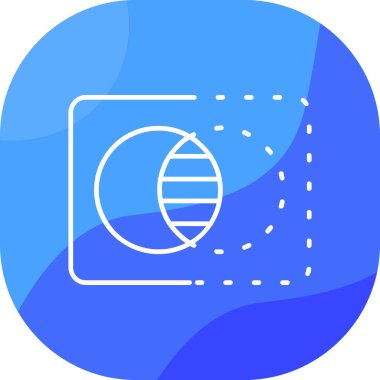 Veri merkezi. Web simgesi basit illüstrasyon