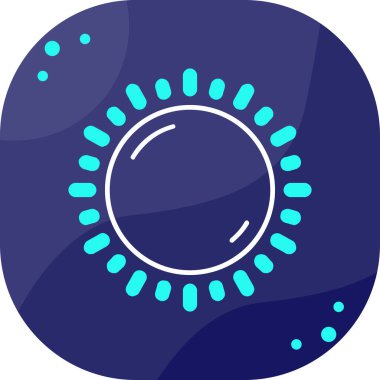 Mavi arkaplanın vektör illüstrasyonu