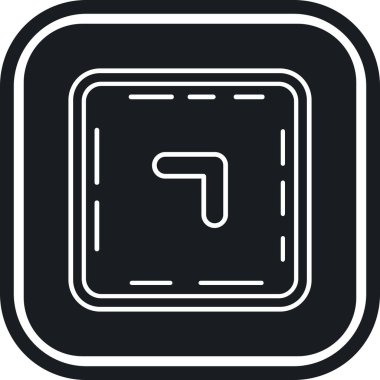 harita simgesi vektör illüstrasyonu