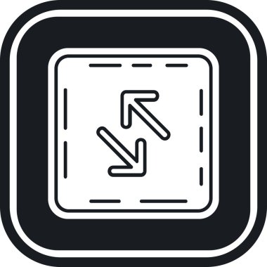 ok simgesi vektör illüstrasyonu