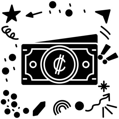 nakit dolar para simgesi sağlam stil