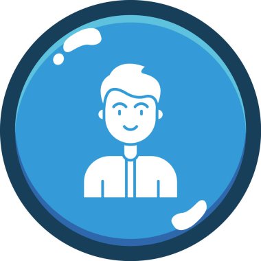 Bardaklı bir iş adamı.