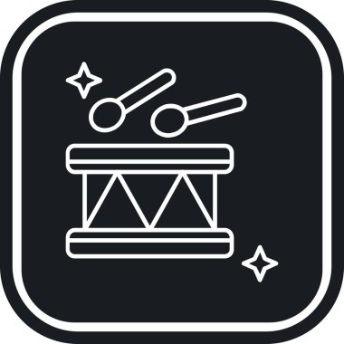 Sihirli değnek simgesi, anahat stili