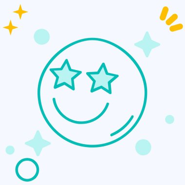 yıldız derecelendirme vektörü renk simgesi