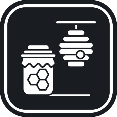 Bal kavanozu Basit simge