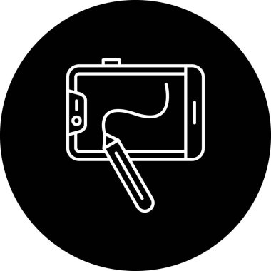 seo modern simgesinin vektör illüstrasyonu