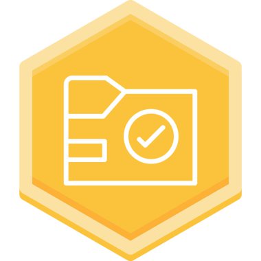 Beyaz arkaplan üzerindeki simge vektörünü ve vektör illüstrasyon tasarımını kontrol et