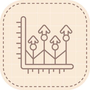 Grafik. Web simgesi basit illüstrasyon