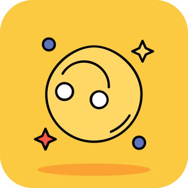 Güneş enerjisi ikonu olan gezegen, özet biçimi