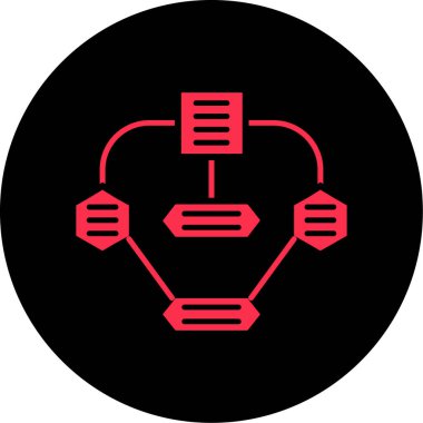 modada izole edilmiş arkaplanda ağ simgesi