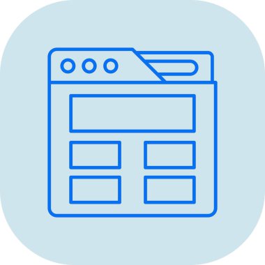 Web renk tasarım simgesi geliştirme için