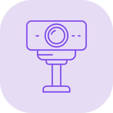 CCTV simge vektör çizim