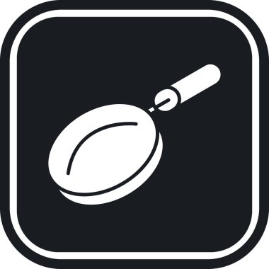 Gıda simgesinin vektör illüstrasyonu