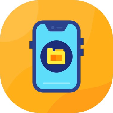 cep telefonu vektör simgesi modern basit vektör çizimi