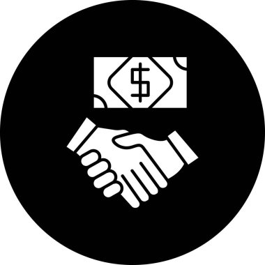 El sıkışma simgesi vektör illüstrasyonu