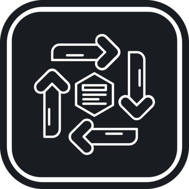 b 2 b 'nin vektör çizimi