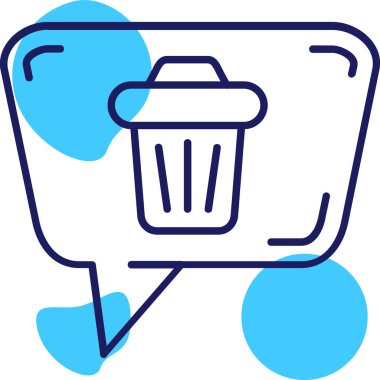 Çöp geri dönüşüm simgesi