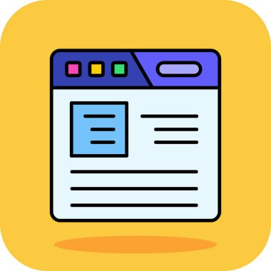 Web geliştirme için web simgesi