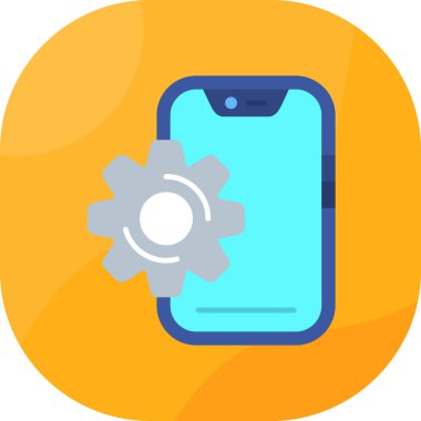 - Telefon. Web simgesi basit illüstrasyon