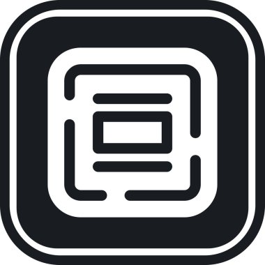 ana hat biçiminde kod kod kod simgesi