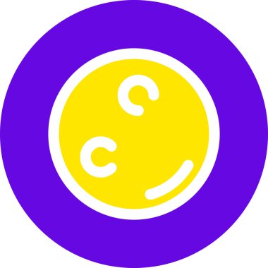 Çizgi film simgesinin vektör çizimi