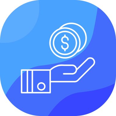 dolar simgesivektör illüstrasyon