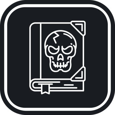 Kabartma biçiminde ölü kafatası simgesi