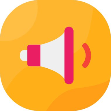 megafon basit vektör simgesi