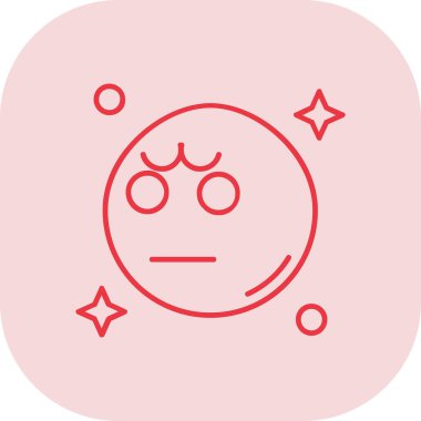 emoji simgesi vektör illüstrasyonu