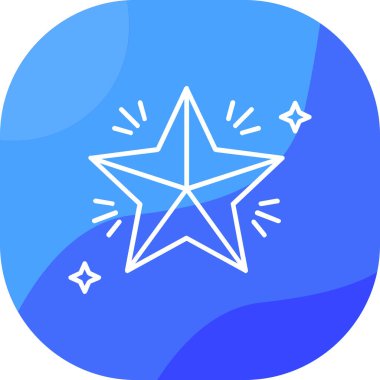 Rozet. Web simgesi basit tasarım