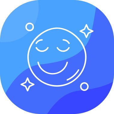 Mutlu Yüz. Basit tasarım