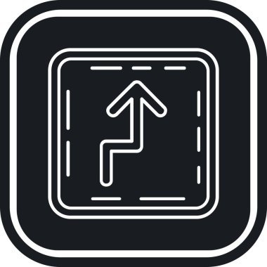 ok simgesi vektör illüstrasyonu